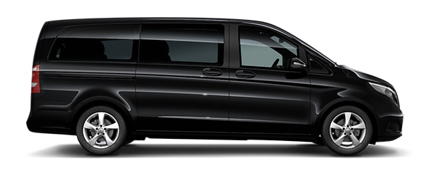 black car van